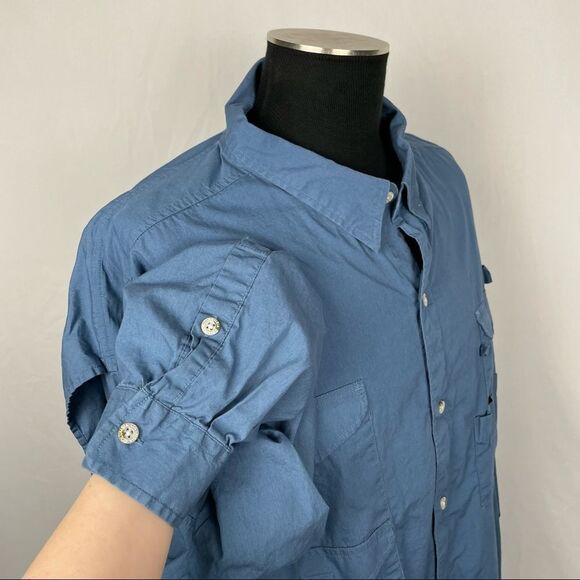 Columbia PFG Fishing Button Front Shirt - Men’s 4XT - Picture 4 of 9